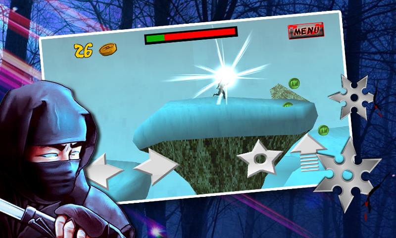 3D Ninja Warrior Run