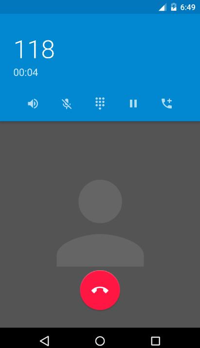 118 Call