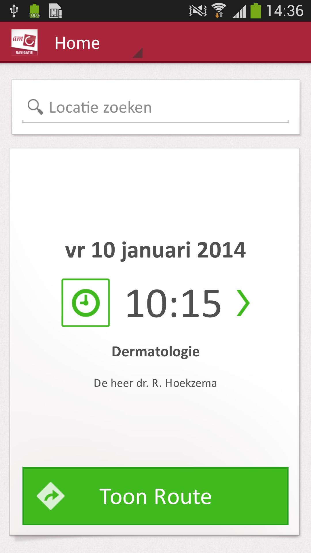 AMC Navigatie
