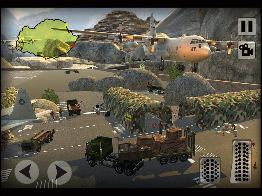 Army Cargo Airplane Transport