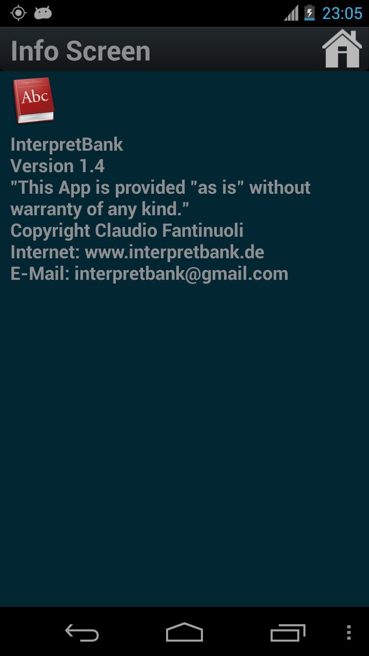 InterpretBank Lite