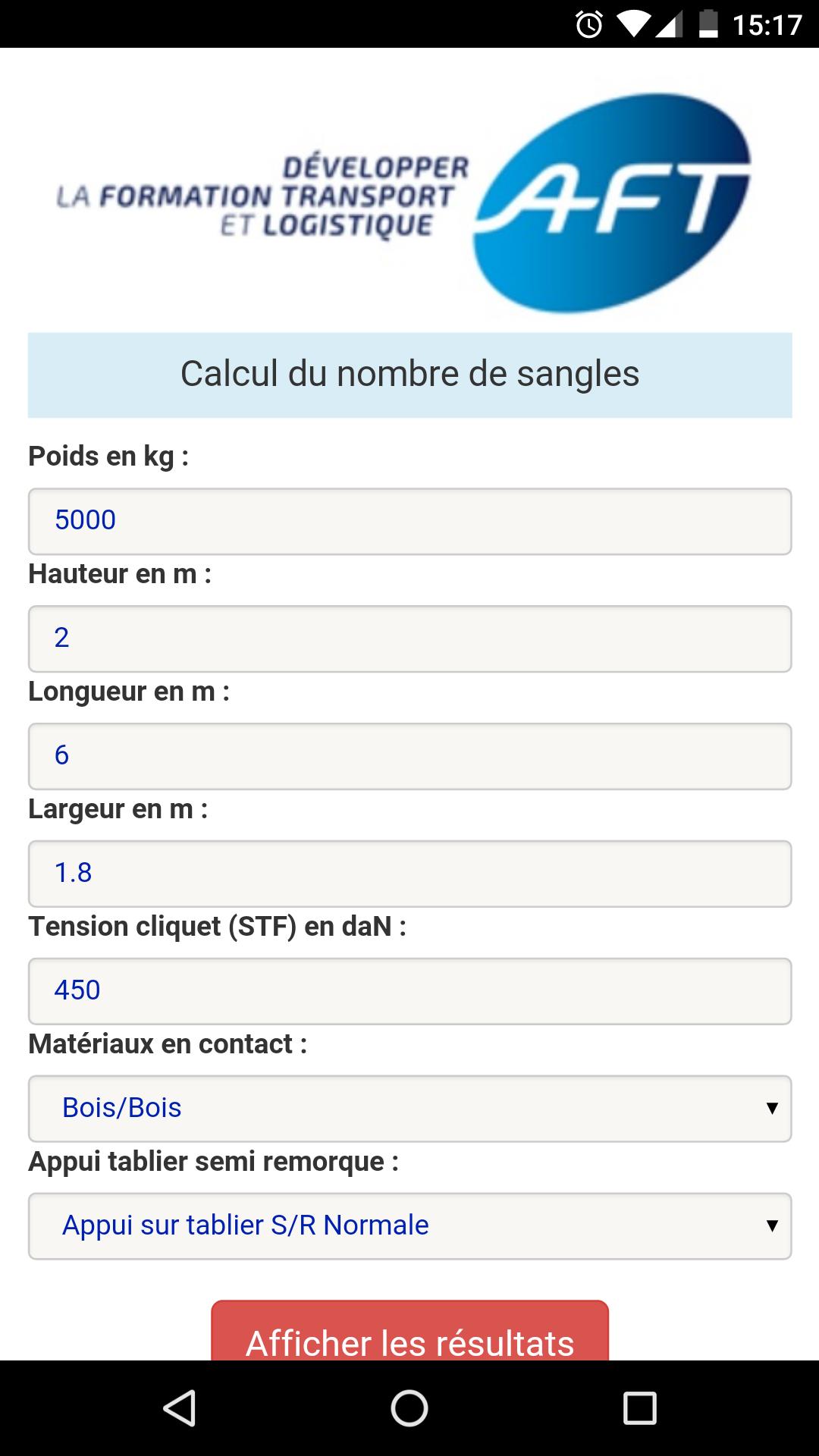 AFT SANGLAGE