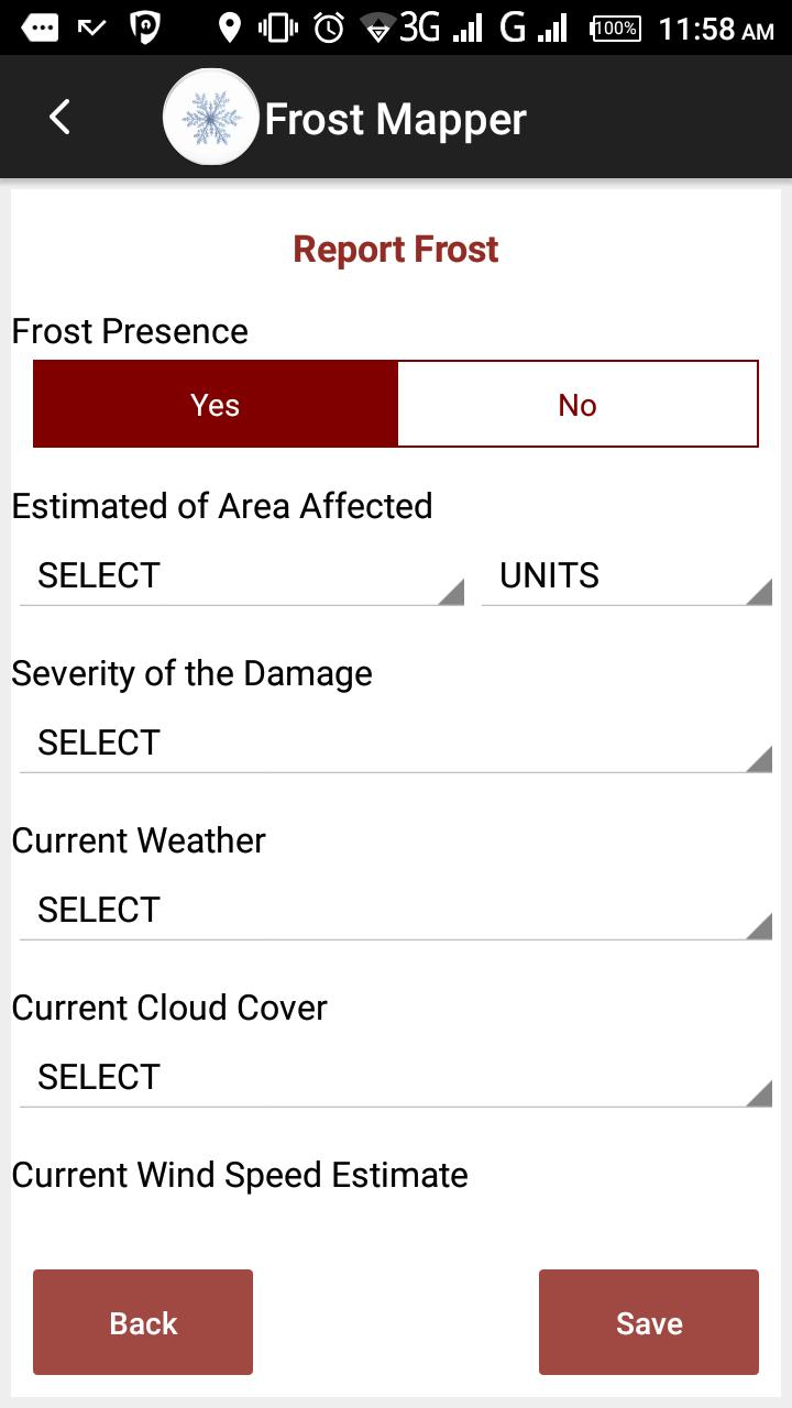 Frost Mapper