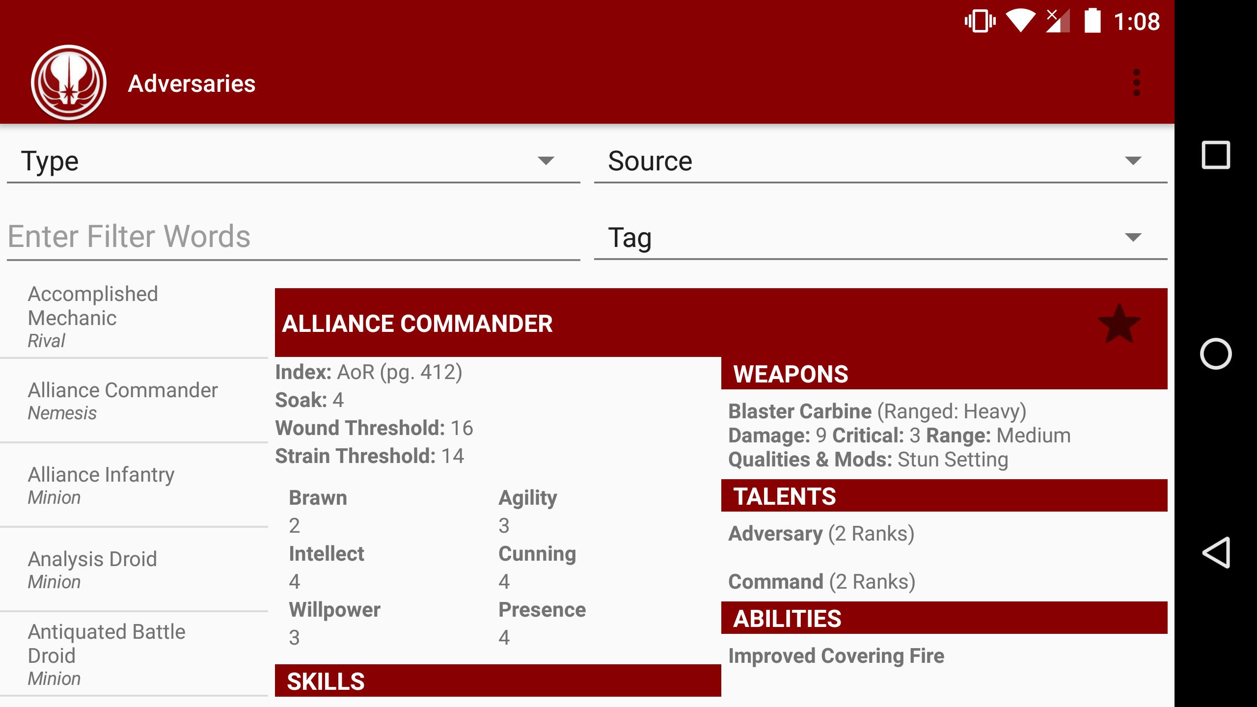 Adversaries