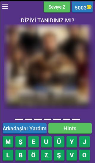 Yerli Dizi Bulmaca