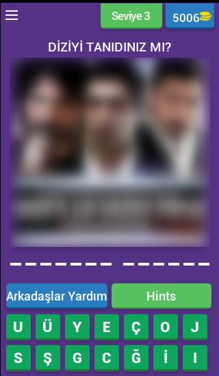 Yerli Dizi Bulmaca