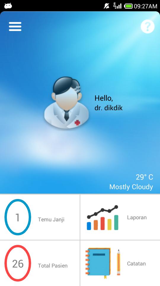 Meja Dokter