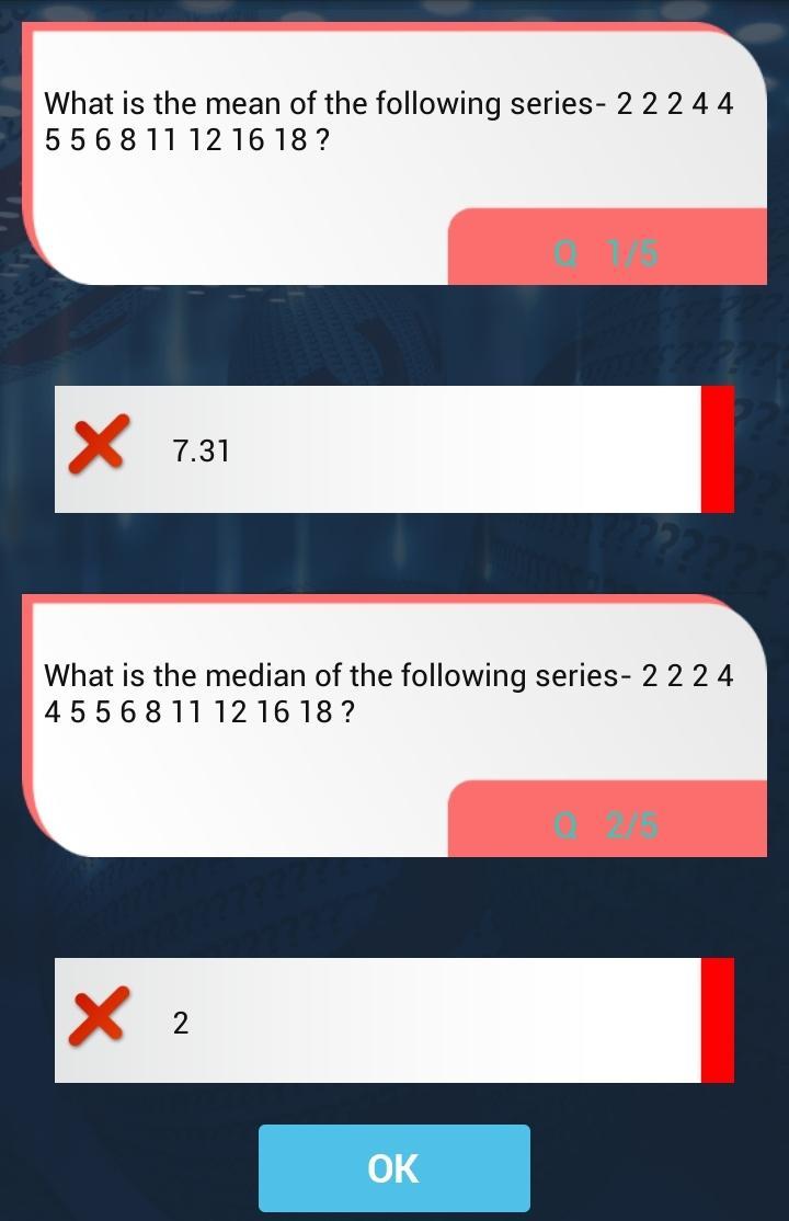 Statistics  Quiz