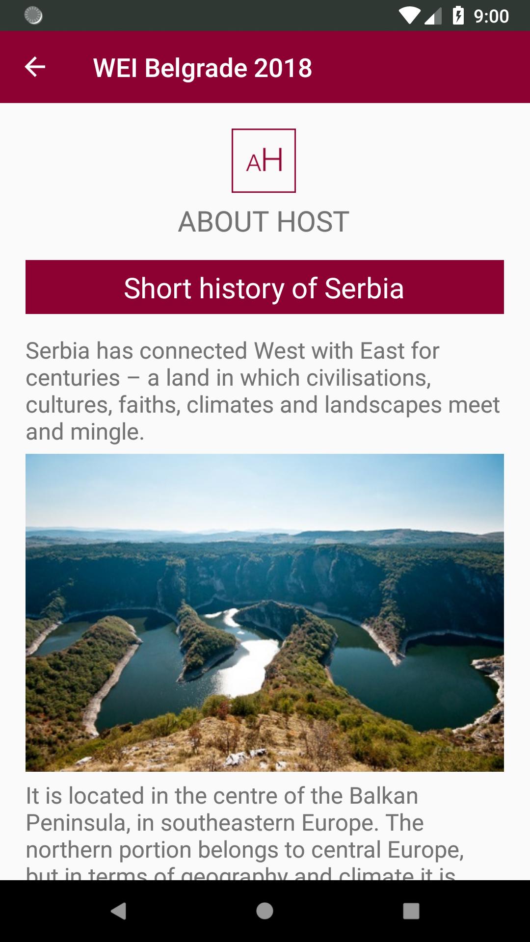 WEI Belgrade 2018