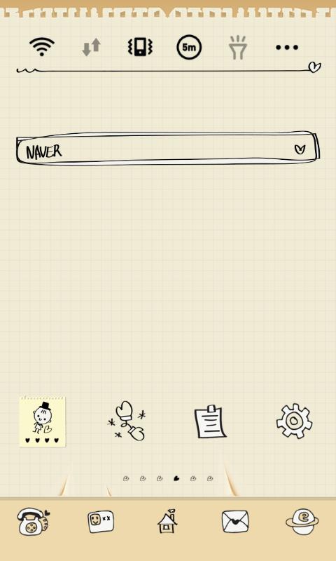 Doodle dodol launcher theme