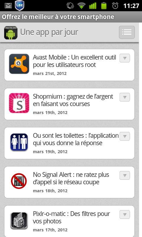 One app a day