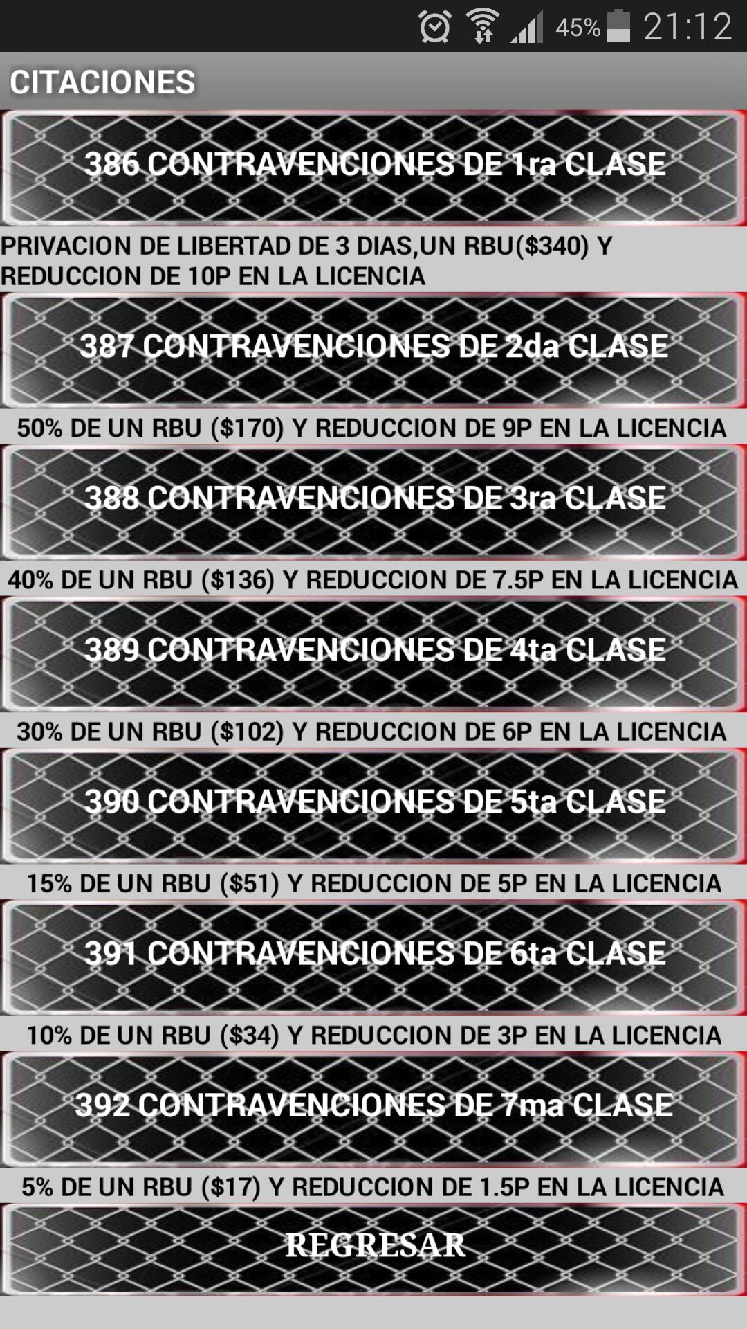 Contravenciones Ecuador