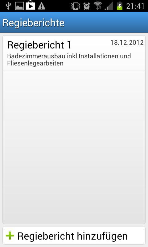 bau.io Regiebericht