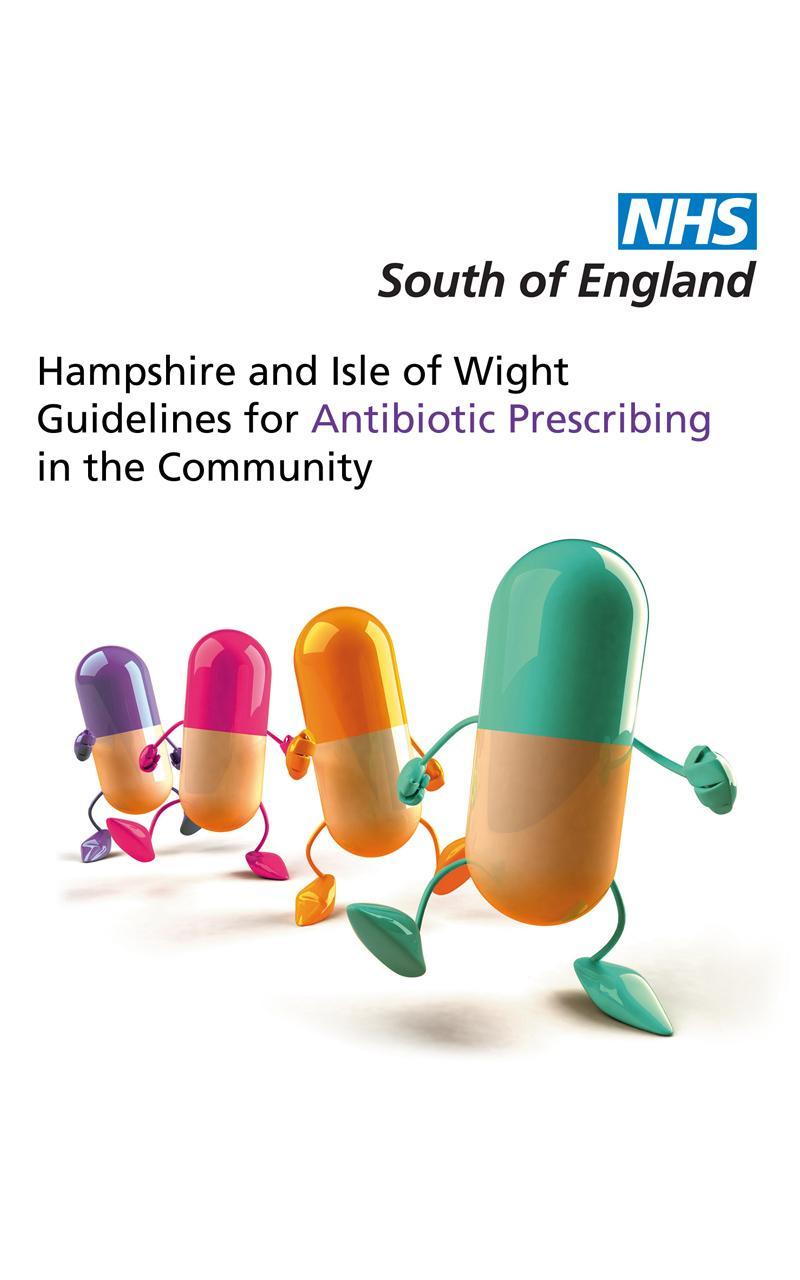 NHS antibiotic guidelines sth