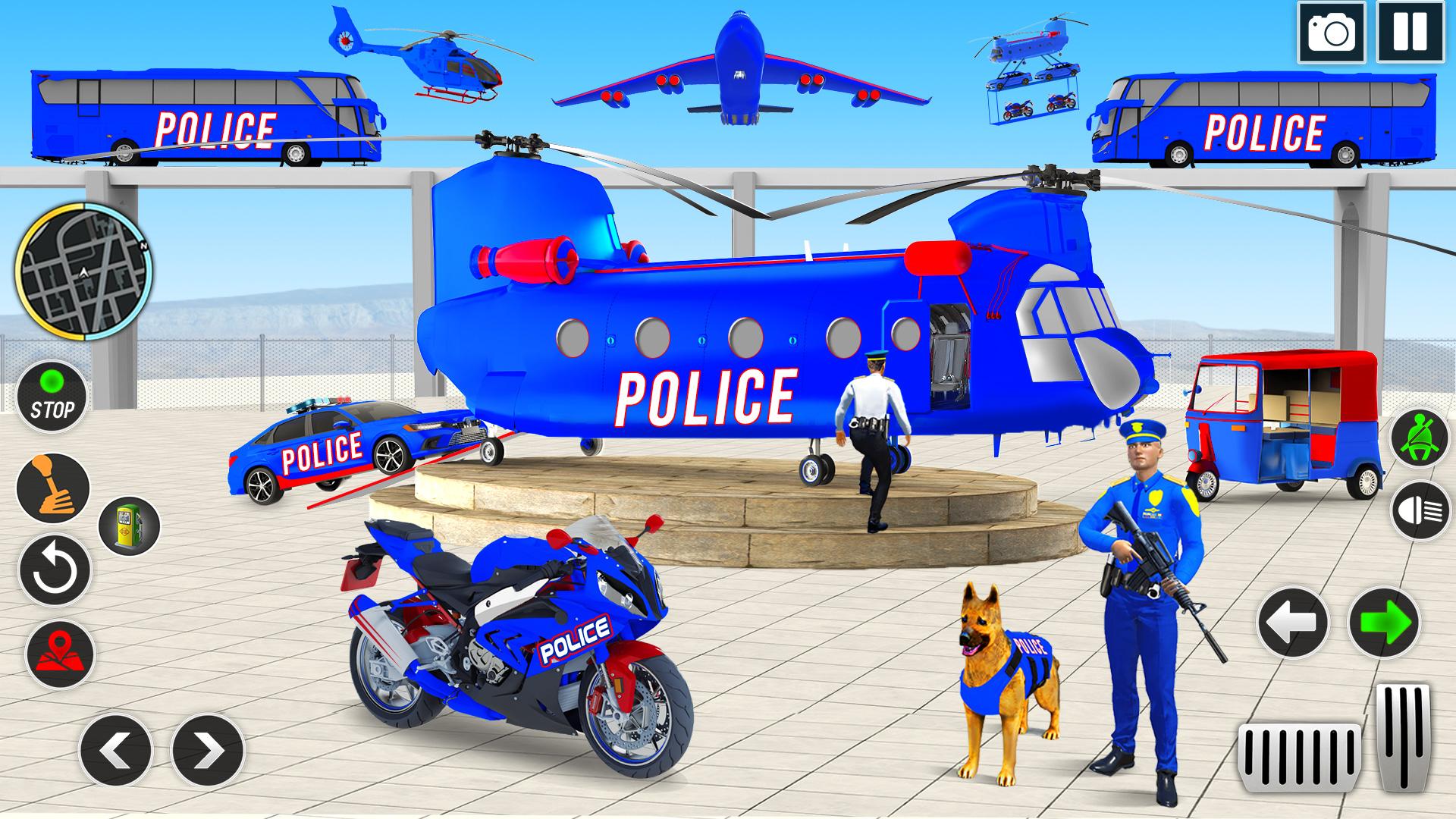 NY Police Bike Transport Truck