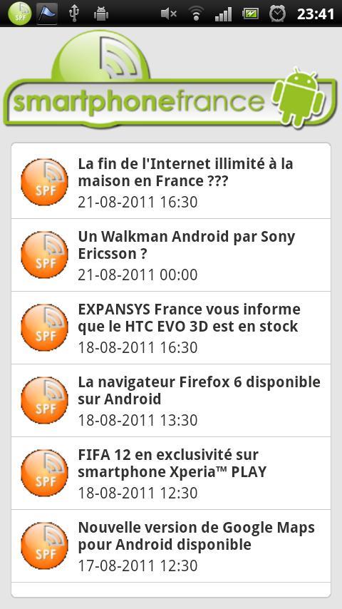 Smartphone France