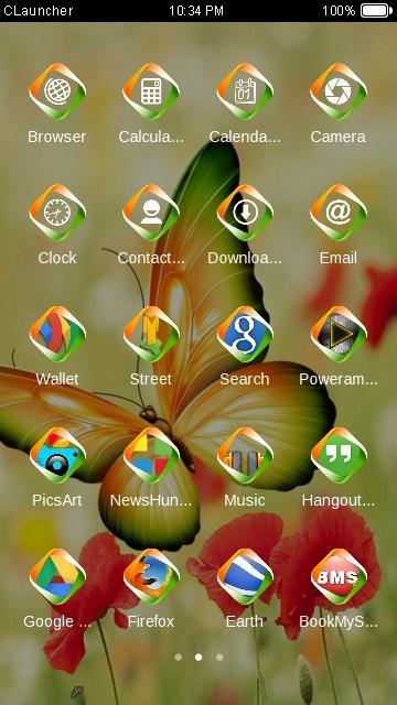 Beautiful Butterfly Theme