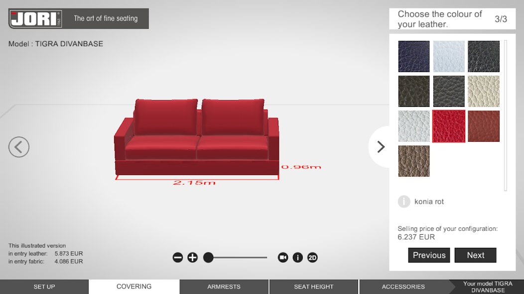 JORI Configurator