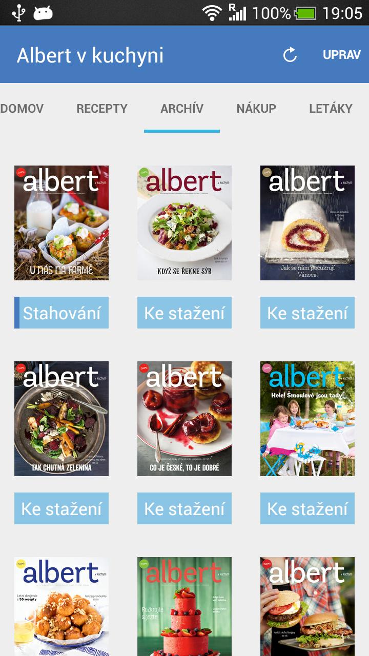 Albert v kuchyni