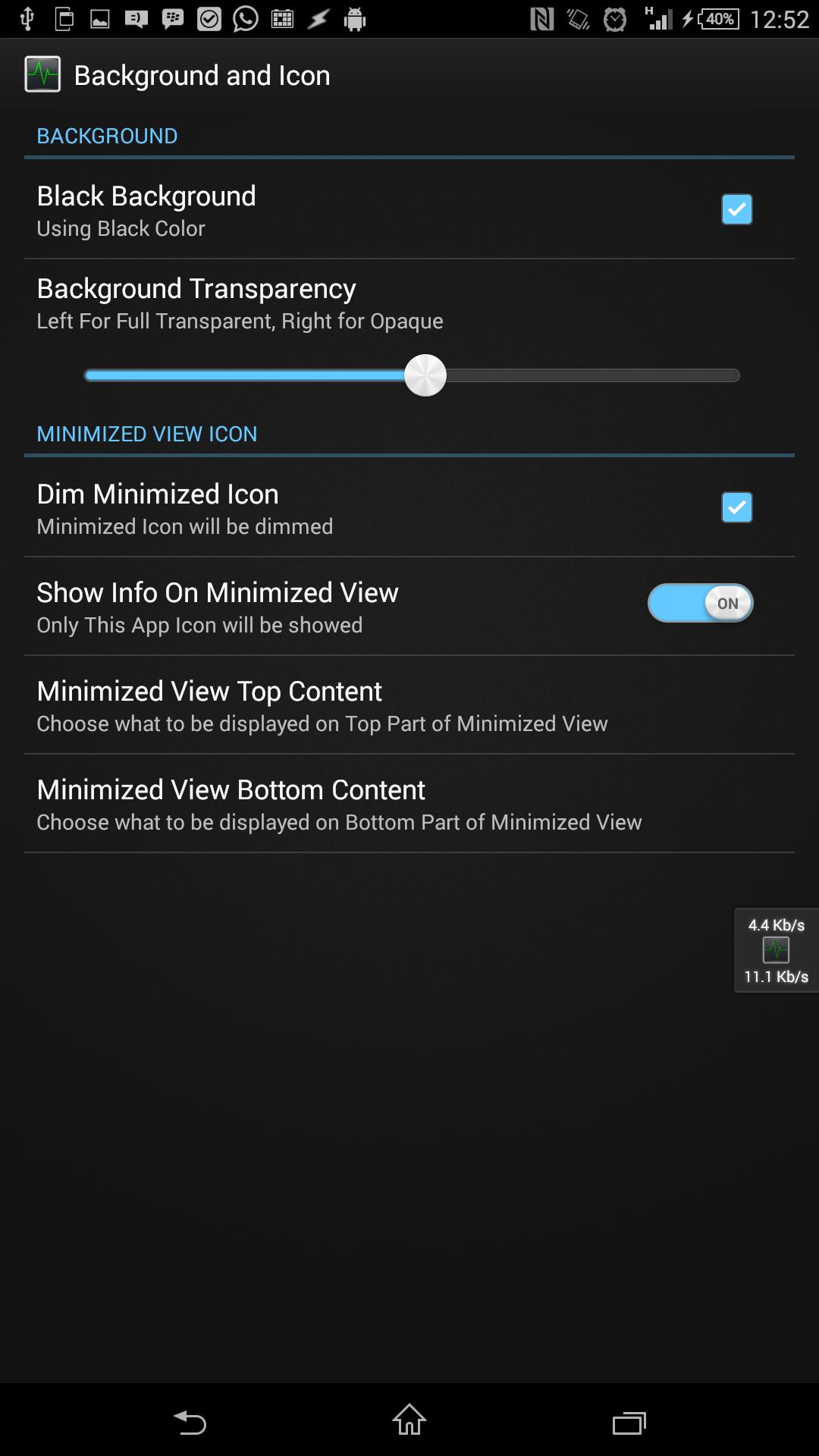 System Monitor Small App