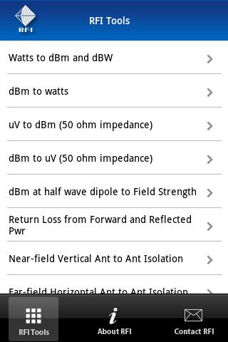RFI Tools