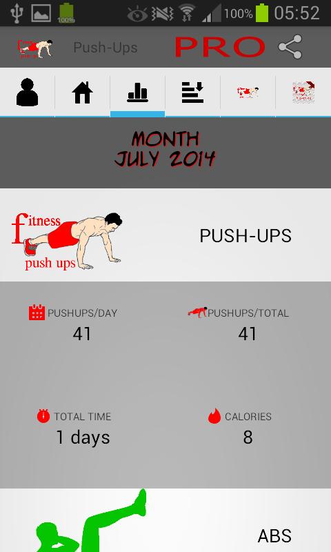 Push ups - Personal trainer