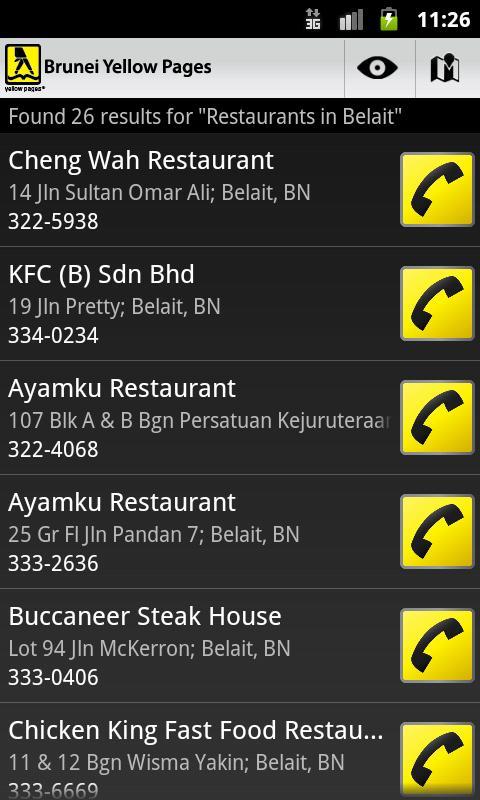 Brunei Yellow Pages