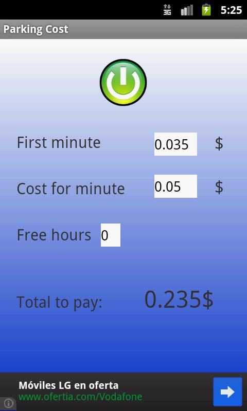 Parking Cost Car