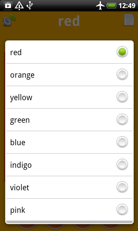Colors and Shapes