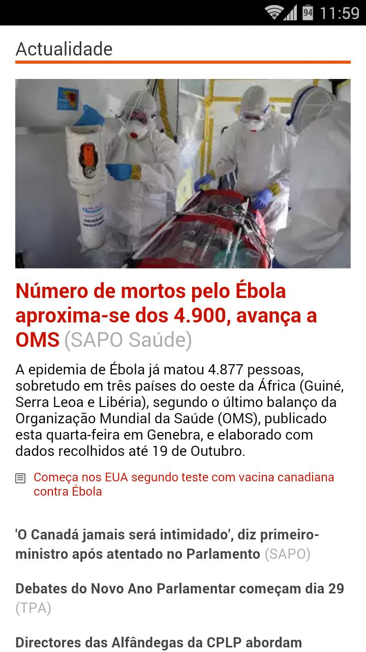 SAPO Angola