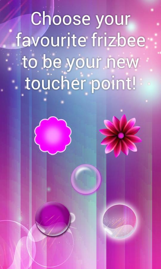 Pink Bubble Toucher Point