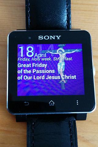 Orthodox Calendar SmartWatch