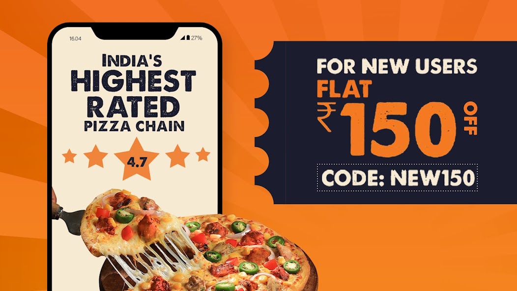 MOJO Pizza: Food Delivery App