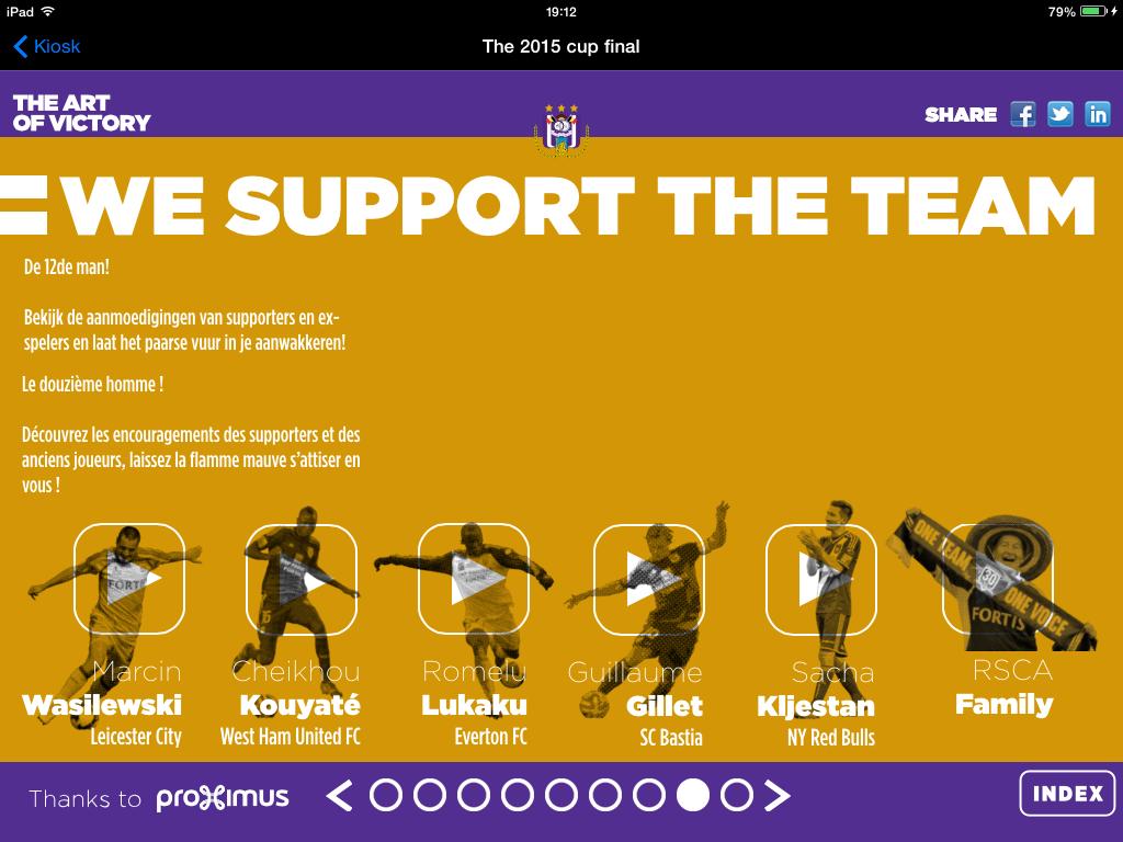 RSC Anderlecht PURPLE TOUCH
