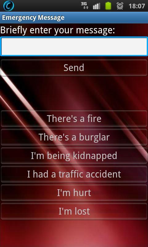 Emergency Message