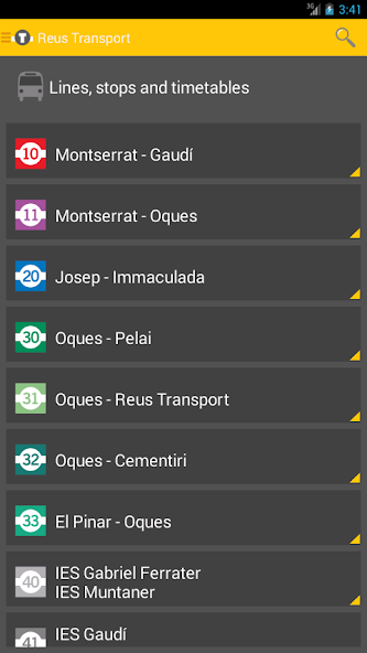 Reus Transport Bus