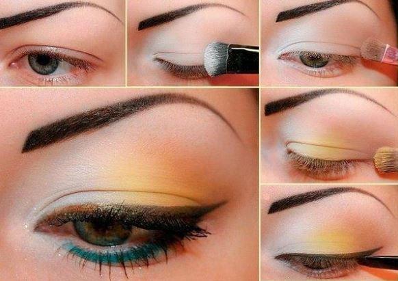 Step by Step Eyes Makeup