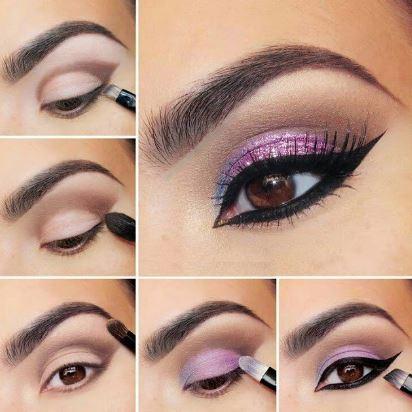 Step by Step Eyes Makeup