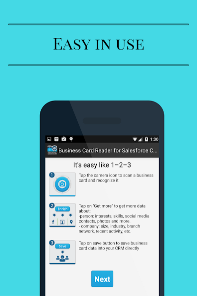 Salesforce Business Card Scann