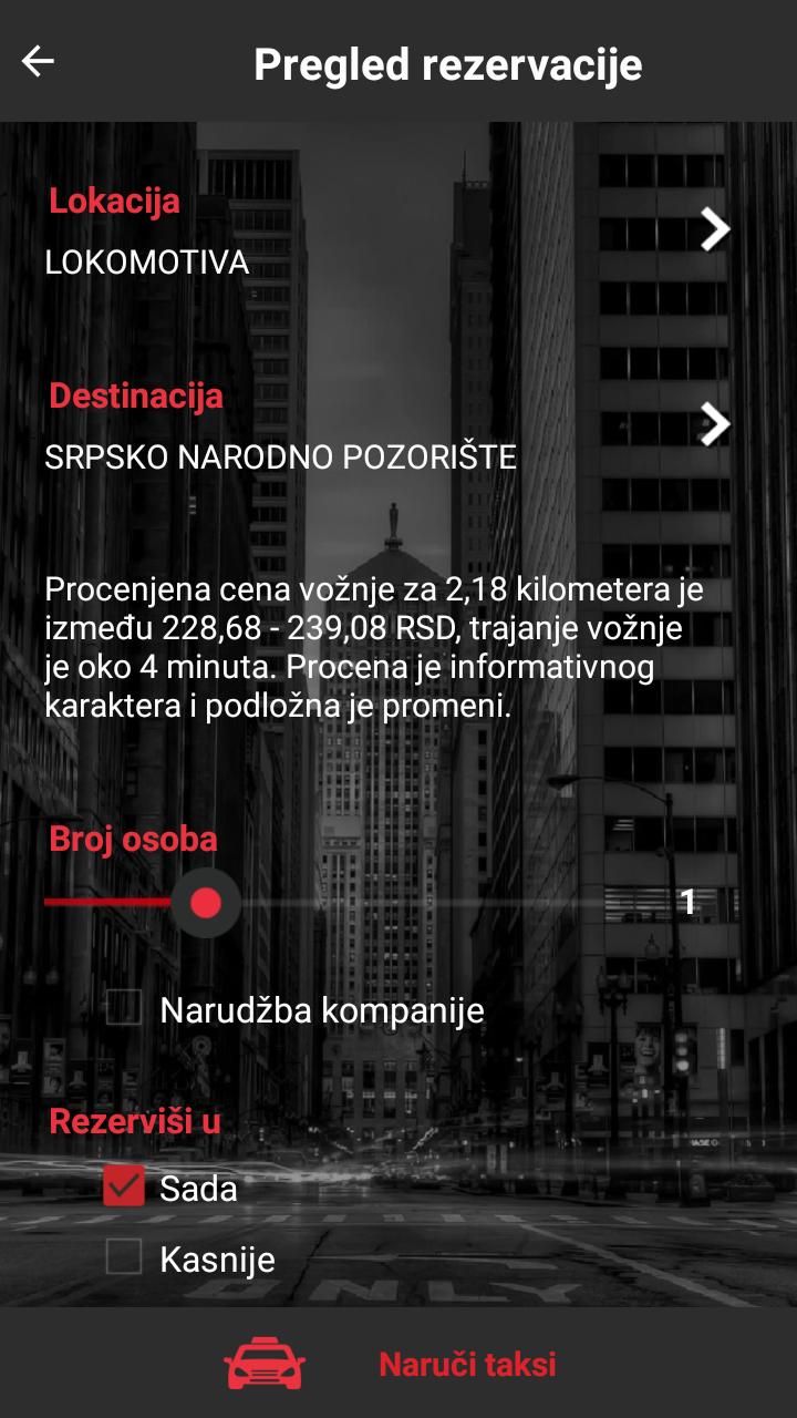 Crveni i Red Taxi