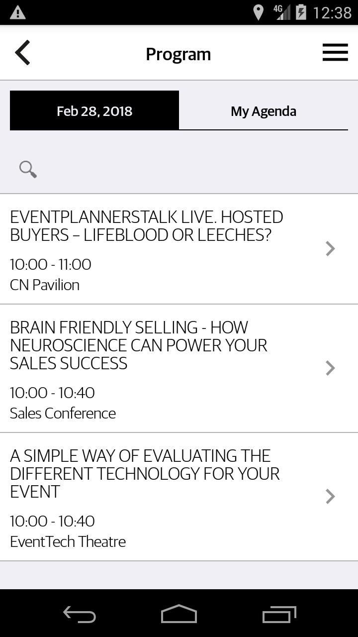 Confex 2018 VIP