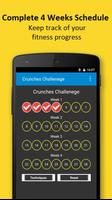 4 Weeks Crunches Challenge