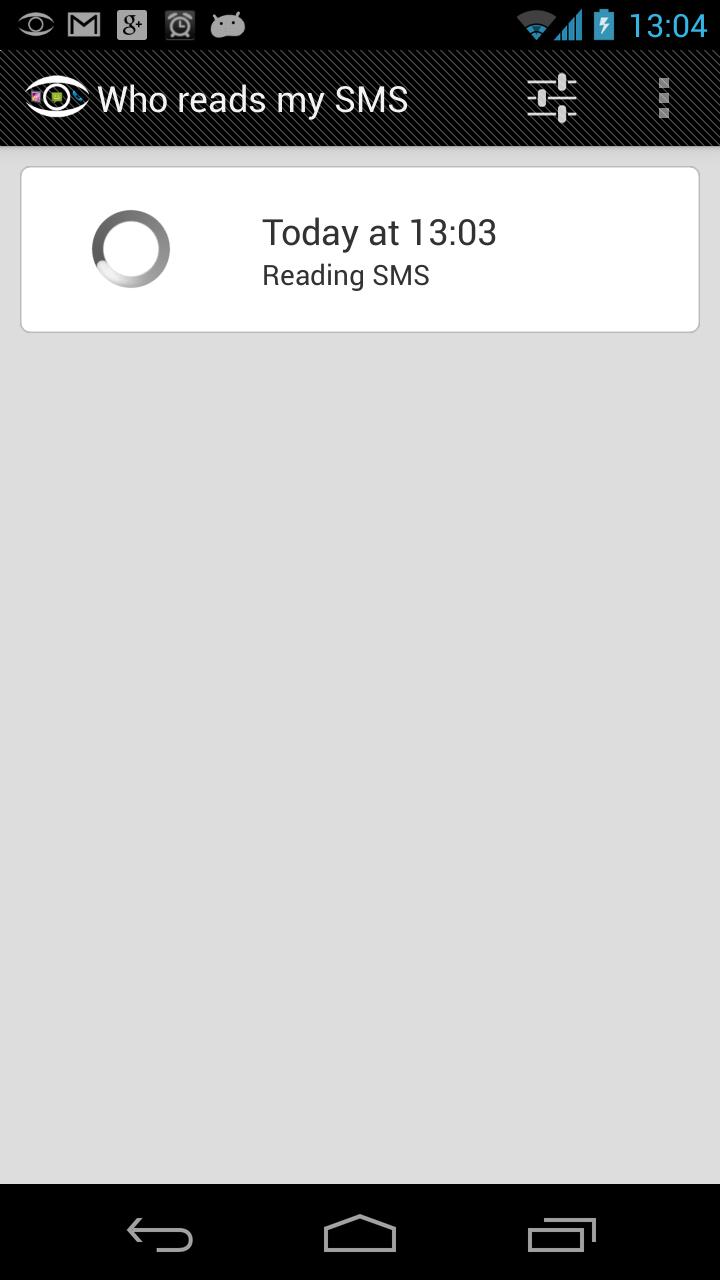 Who reads my SMS?