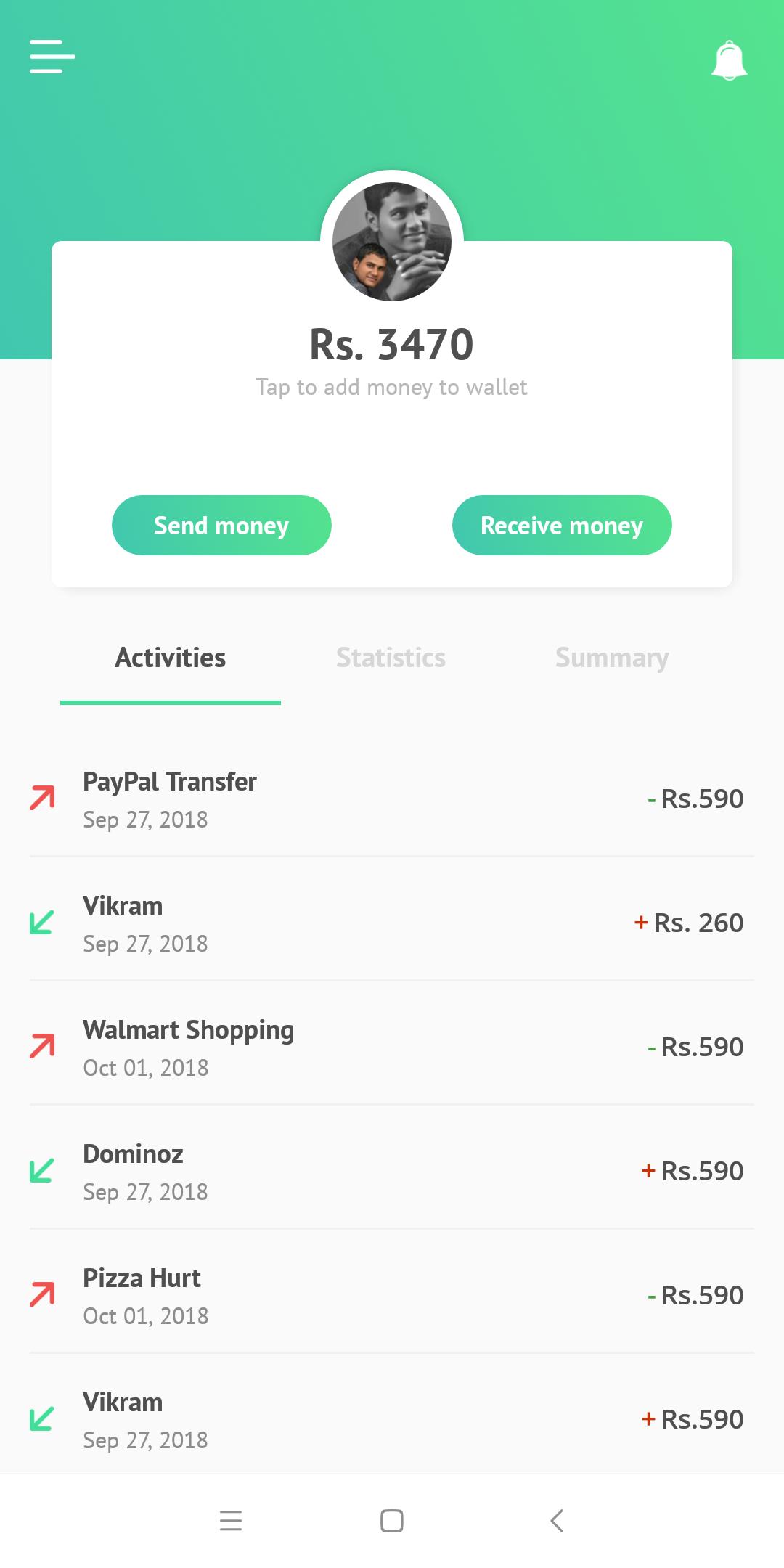 Wallet UI Kit