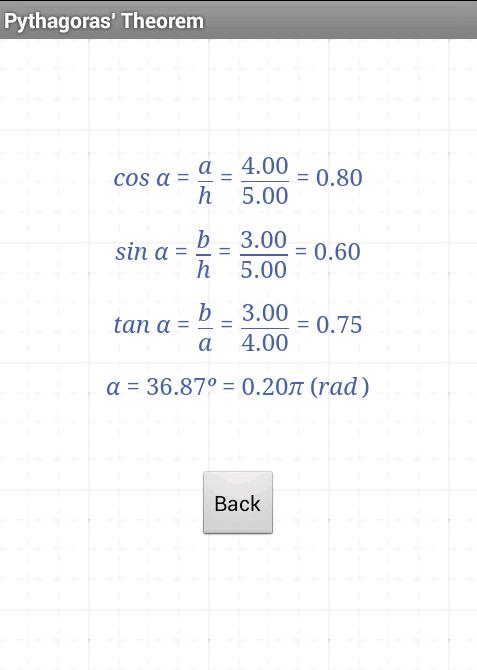 Pythagoras' Theorem