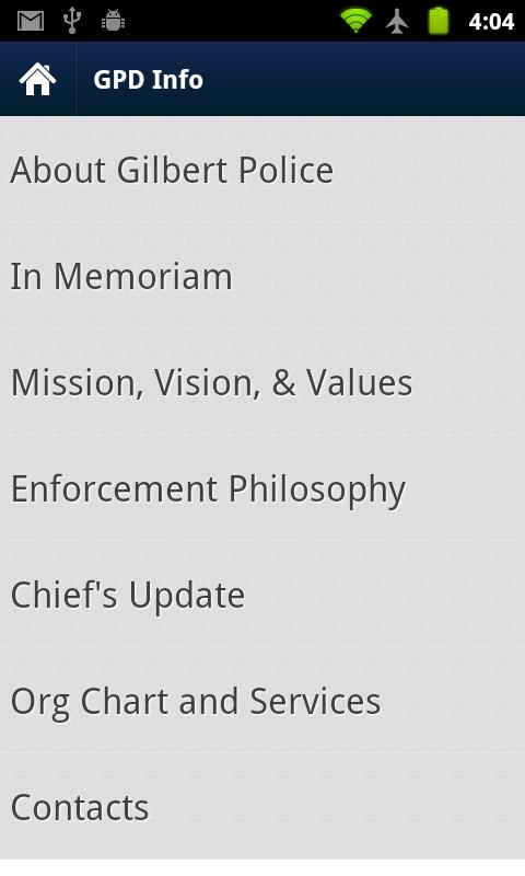 Gilbert Police