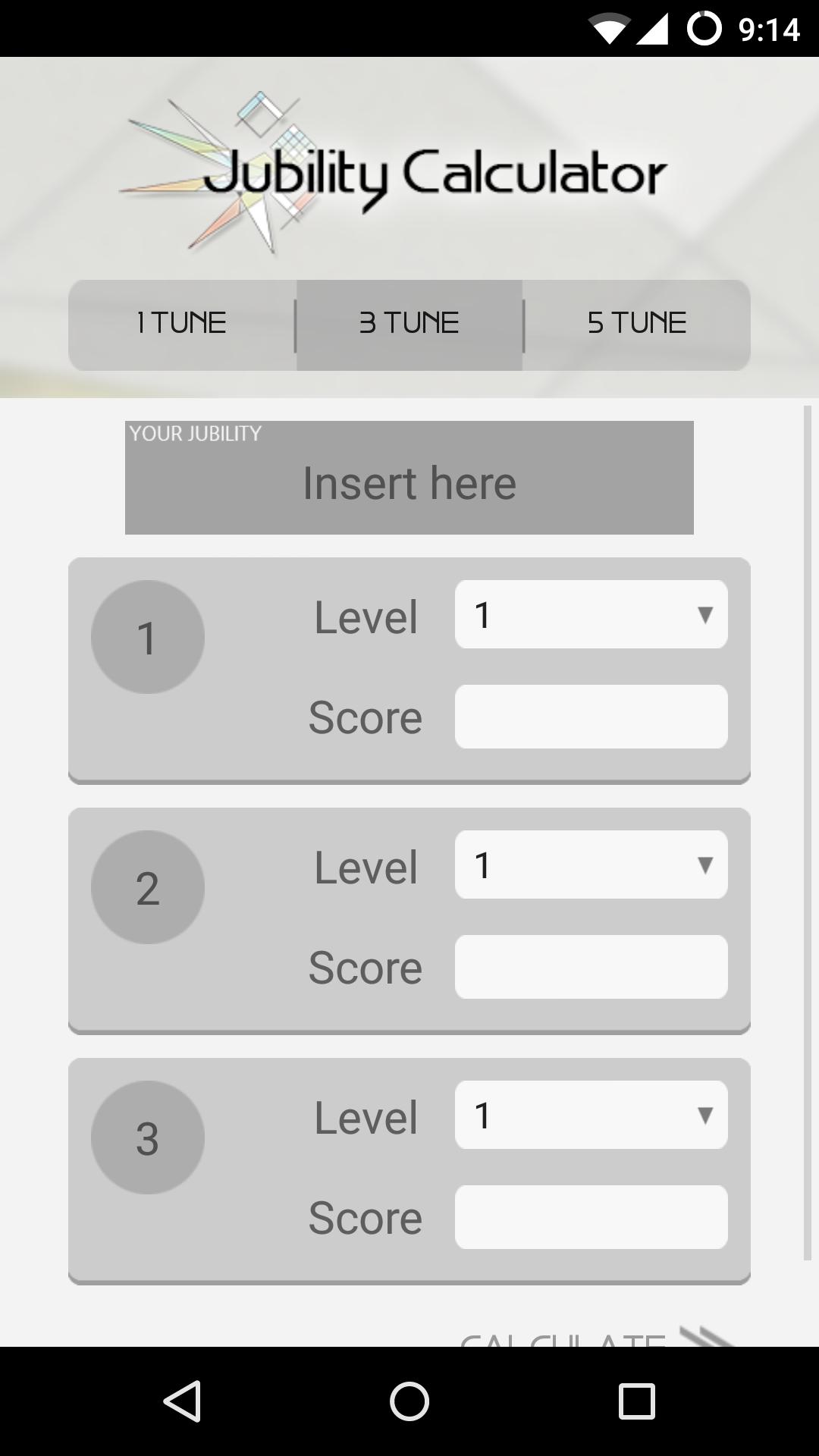 Jubility Calculator