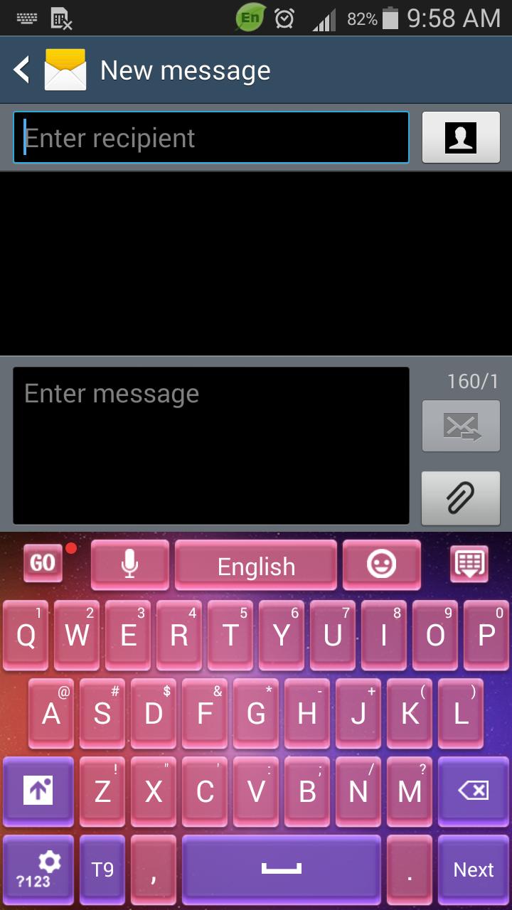 Keyboard for Galaxy S5