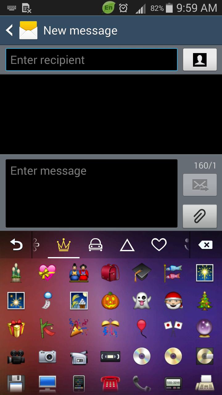 Keyboard for Galaxy S5