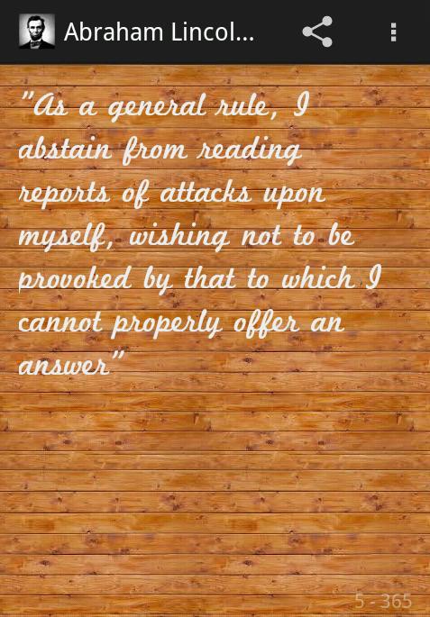 Abraham Lincoln Quotes